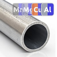 Дюралевая круглая труба 10x0.5 мм Д1 ГОСТ 23697-79