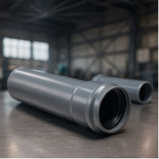 Канализационная внутренняя НПВХ труба 40x3 мм раструбная с кольцом PVC-U ГОСТ 32412-2013