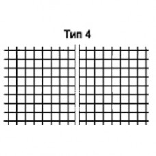 Нержавеющая сварная сетка тип 4 100x200x6x4 мм ГОСТ 23279-2012